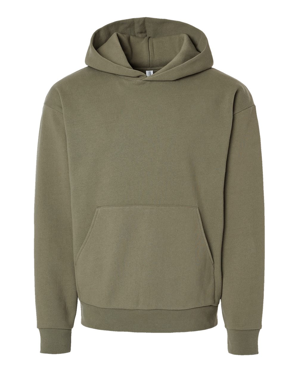 Independent Trading Co. Unisex Mainstreet Heavyweight Hooded Sweatshirt blank in Olive, style IND420XD