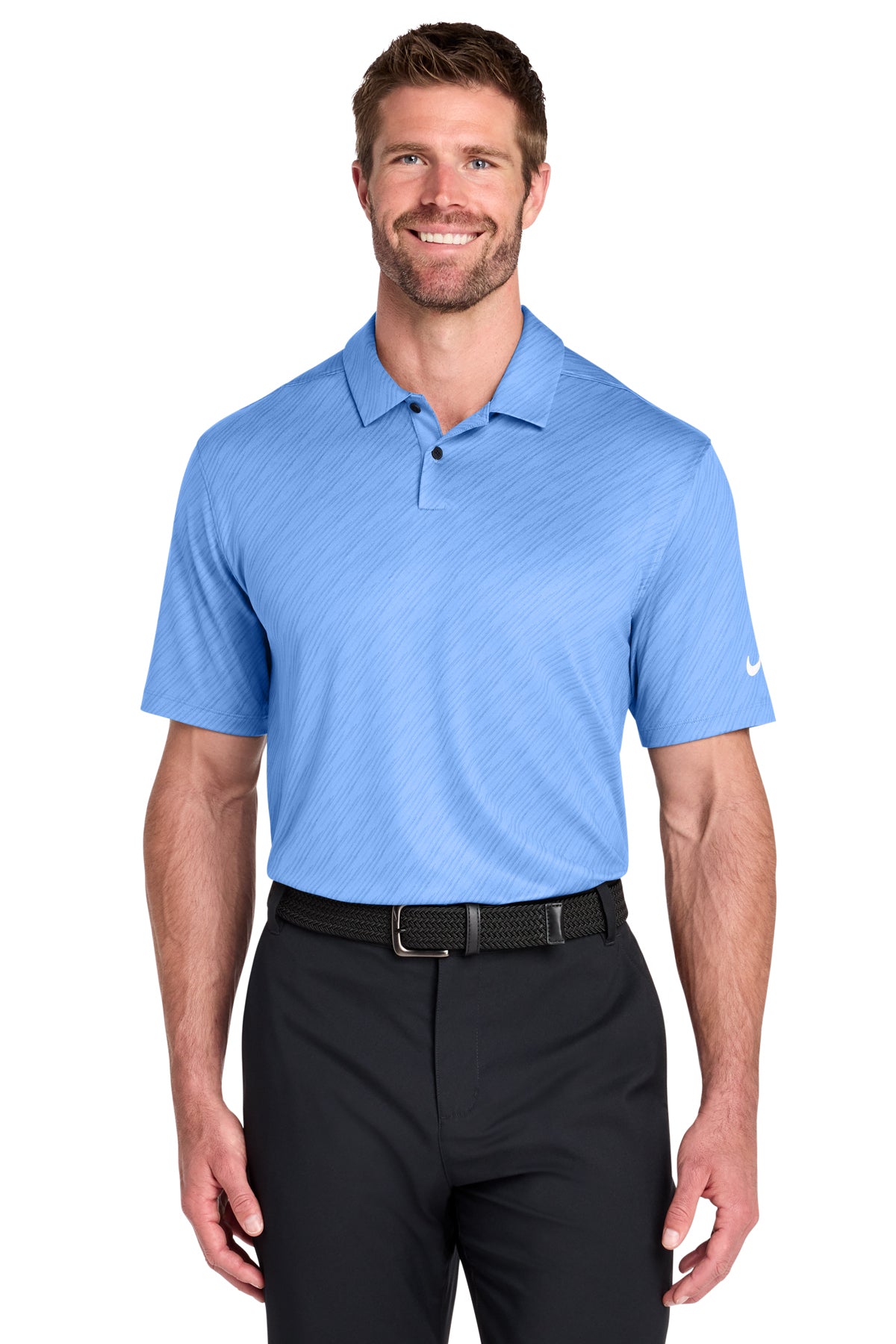 Nike Vapor Dash Polo in Valor Blue, style NKDX6688