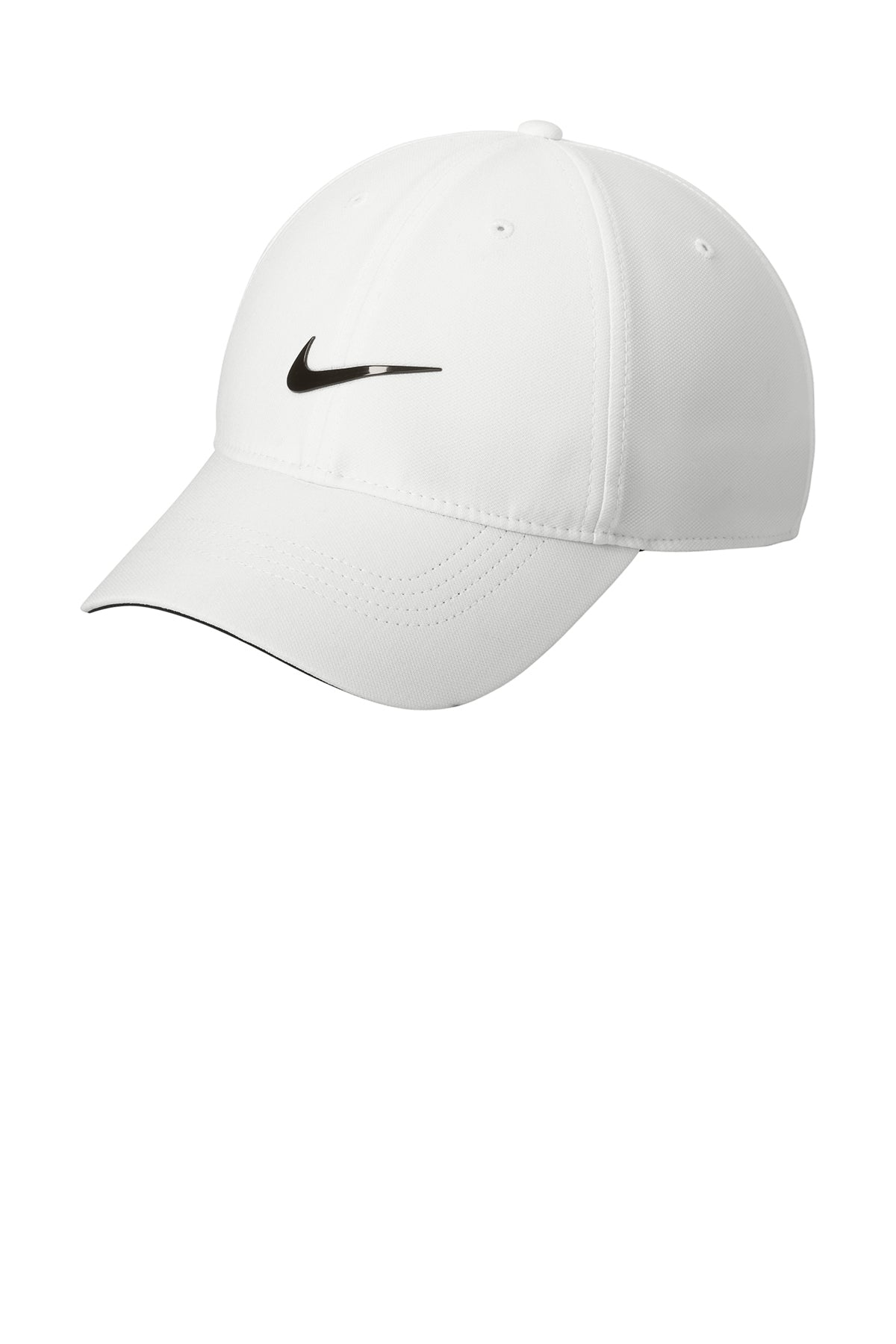 Nike Dri-FIT Swoosh Performance Cap in White, style NKFB6450