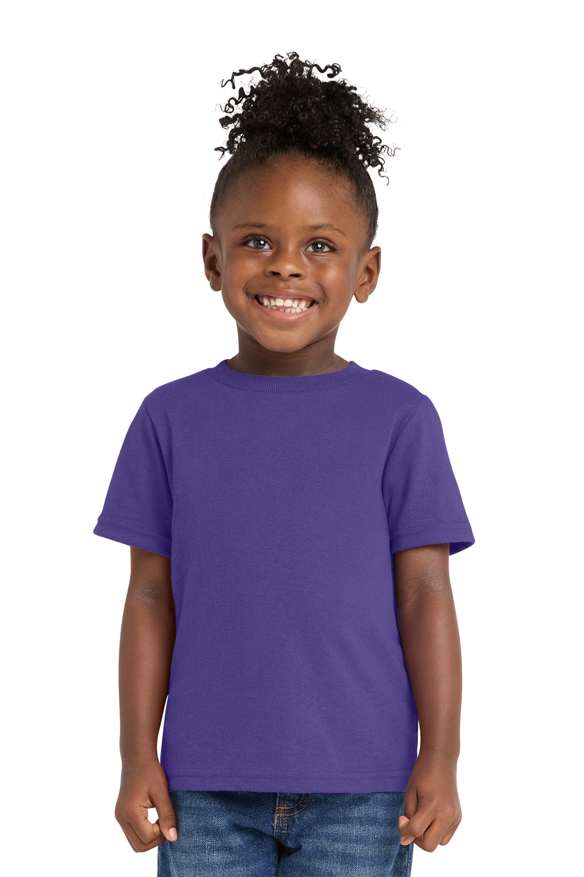 Port & Company® Toddler Core Cotton Tee blank, style CAR54T
