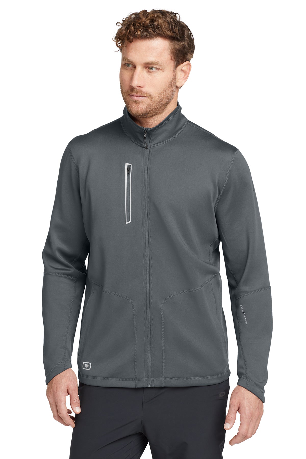 OGIO Fulcrum Full-Zip in Gear Grey, style OE700