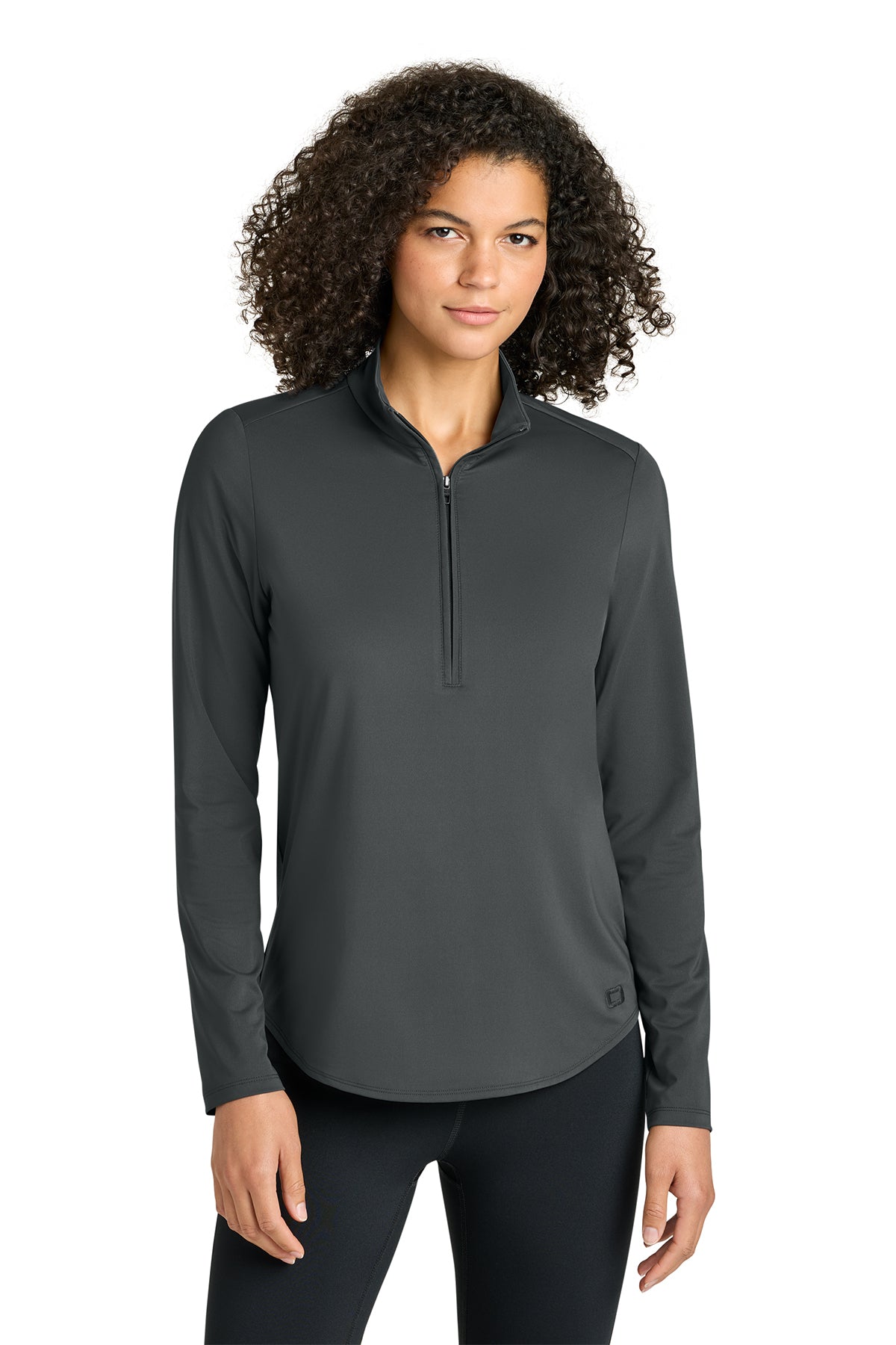 OGIO Women’s Regain 1/2-Zip in Tarmac Grey, style LOG172