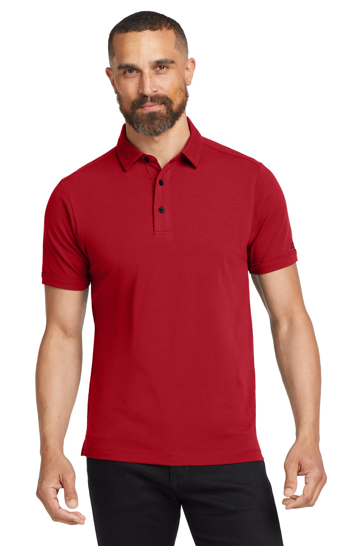 OGIO Limit Polo in Signal Red, style OG138