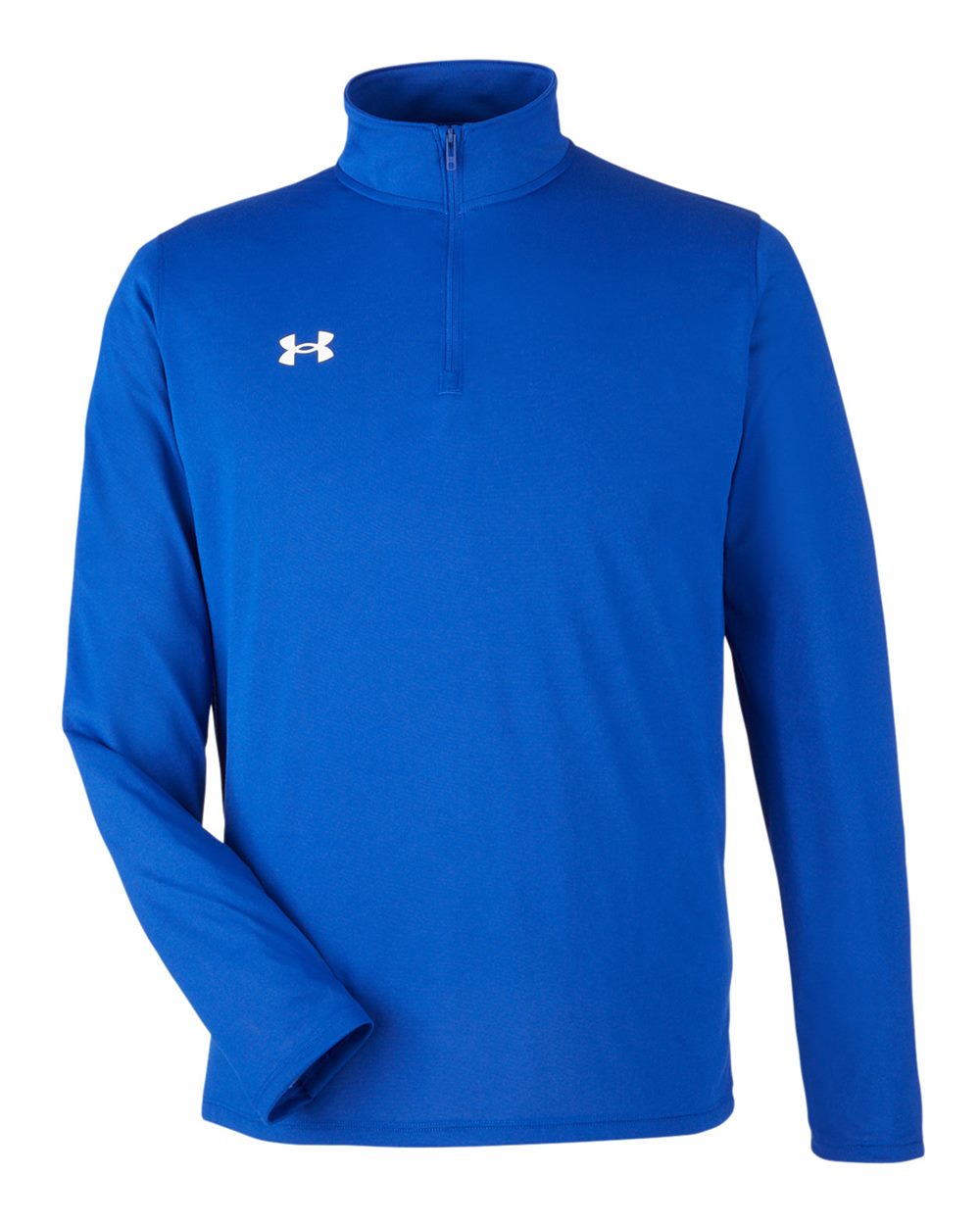 Under Armour 1376844 Men's Team Tech Quarter-Zip in Royal/White