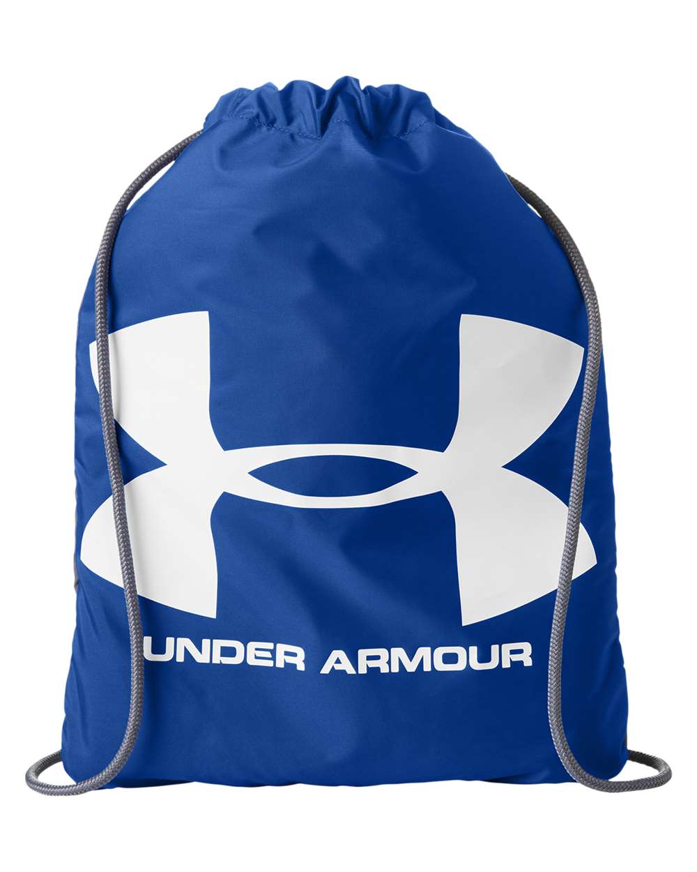 Under Armour Ozsee Sackpack Drawstring Bag in Royal/ Steel, style 1240539