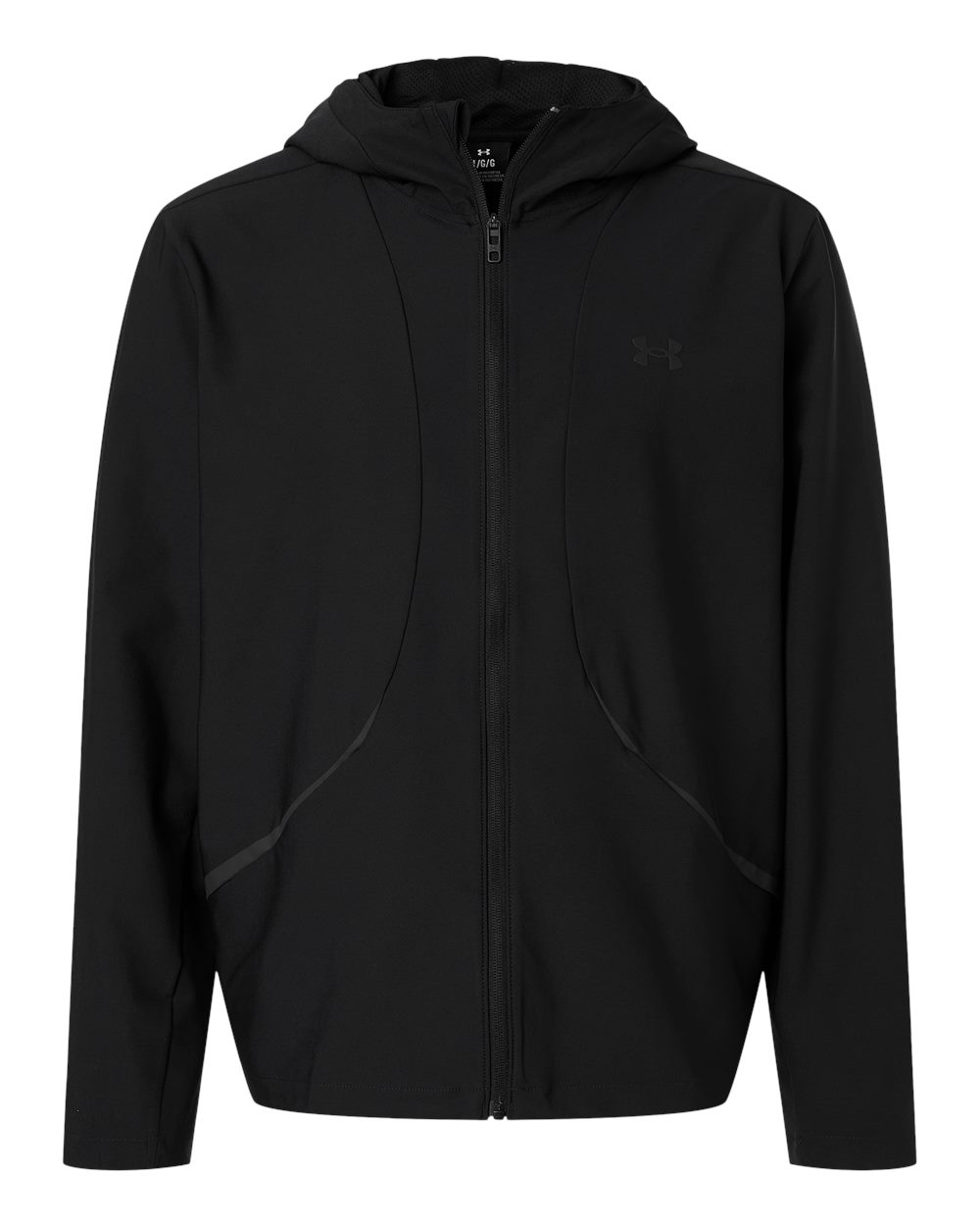 Under Armour Men's Unstoppable Woven Full-Zip Jacket blank in Black/ Black, style 6014621