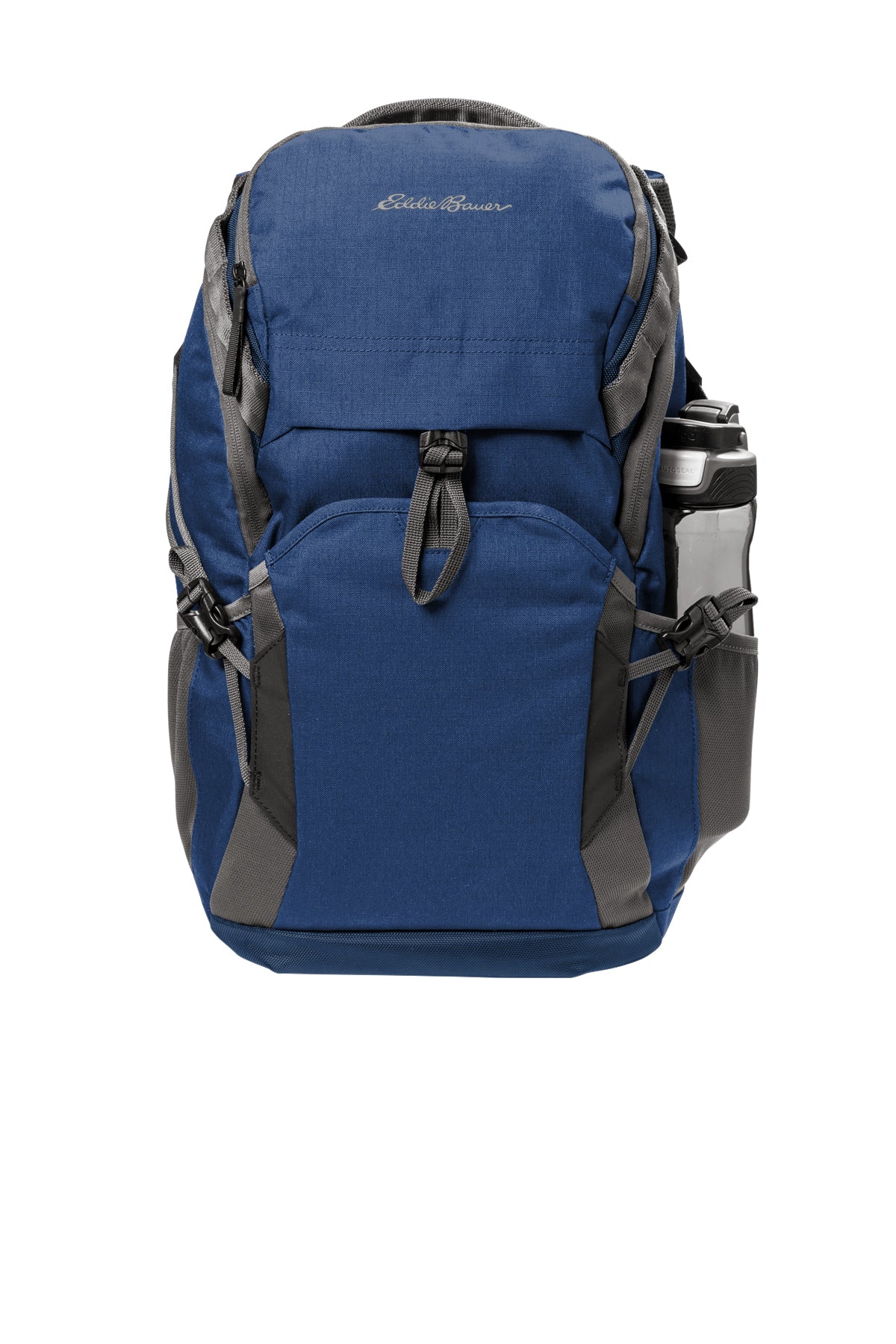 Eddie Bauer Tour Backpack in Sapphire Blue/ Grey Steel, style EB915