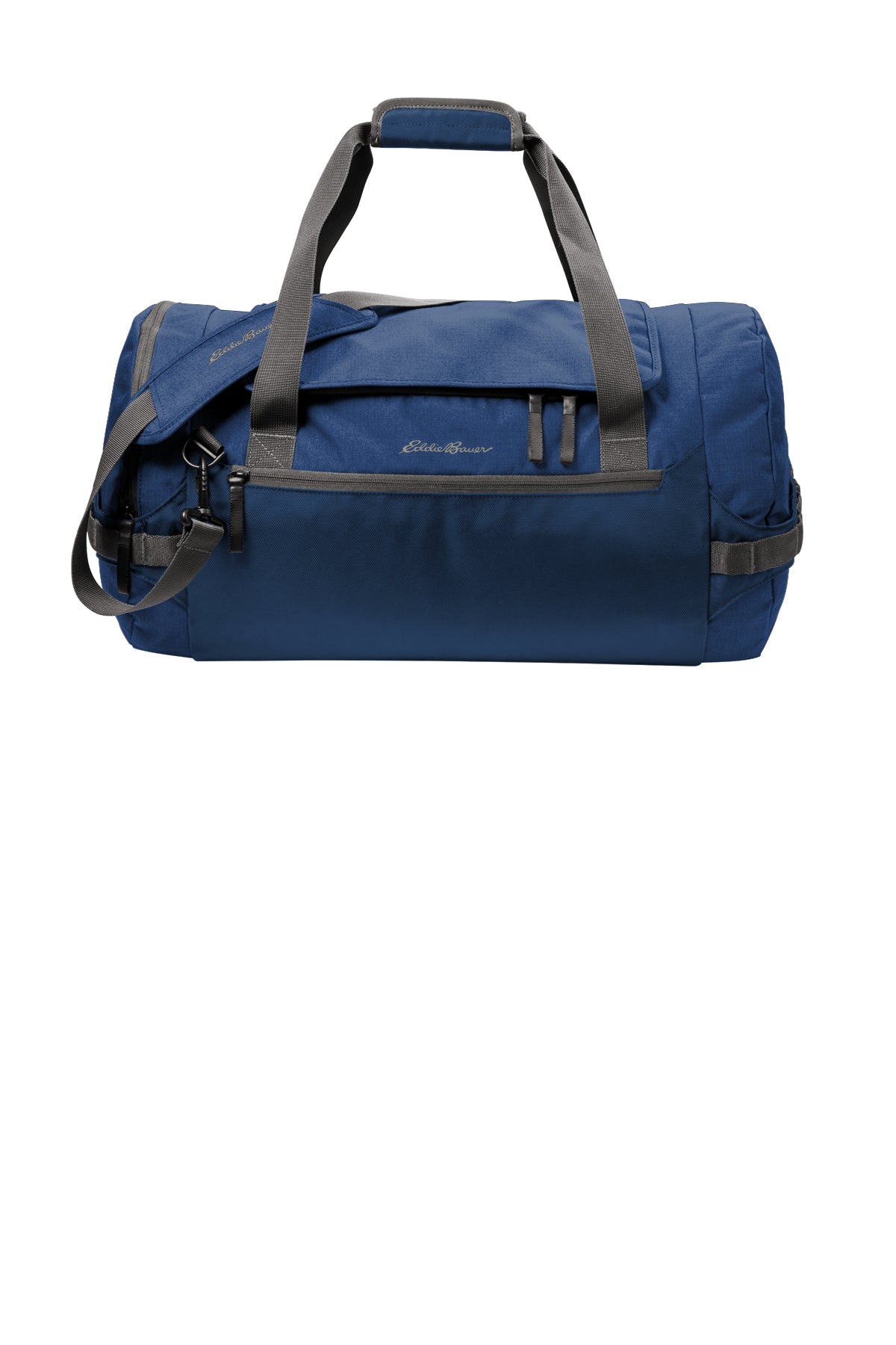 Eddie Bauer Tour Duffel in Sapphire Blue/ Grey Steel, style EB905