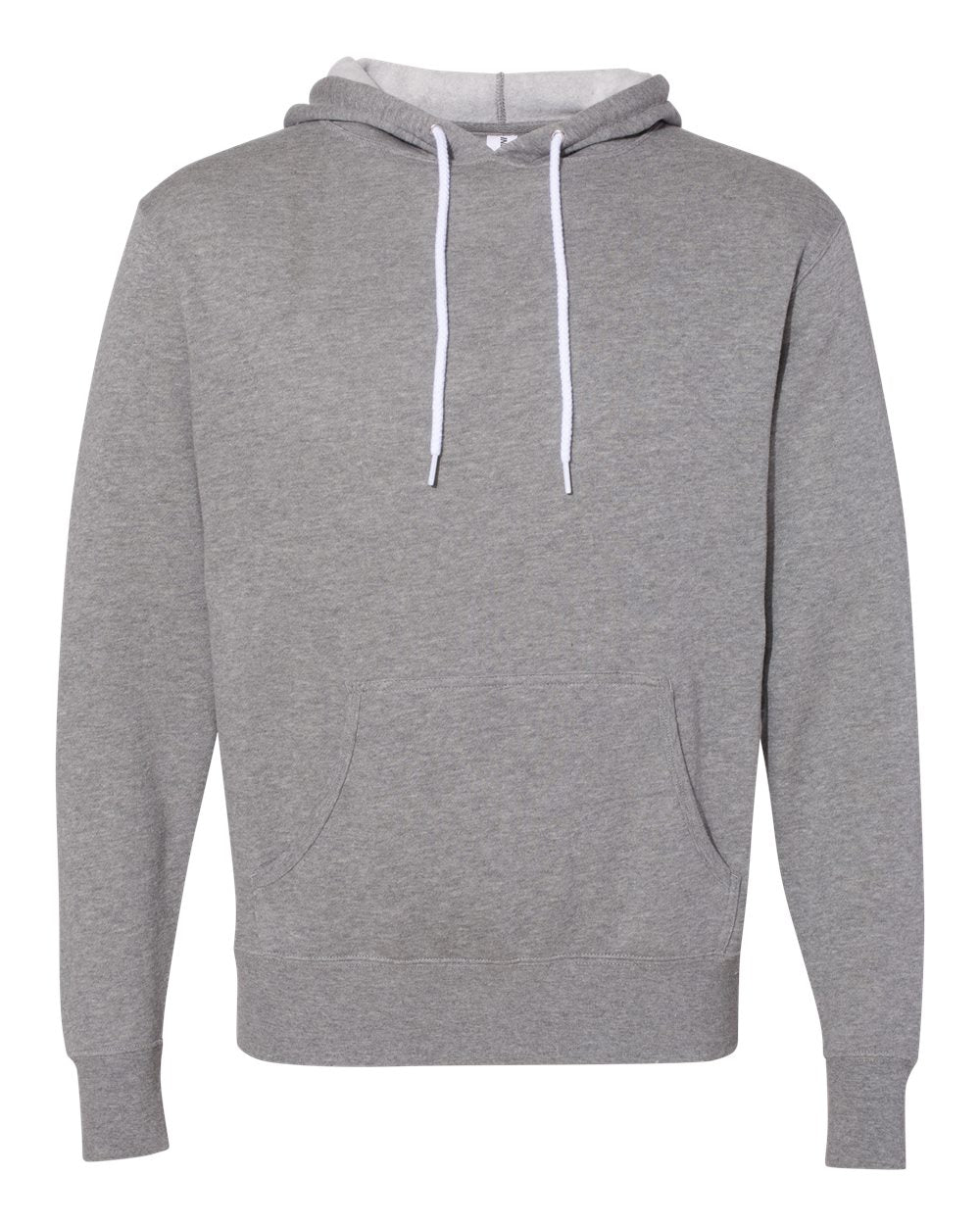 Independent Trading Co. AFX90UN Lightweight Hooded Sweatshirt in Gunmetal Heather