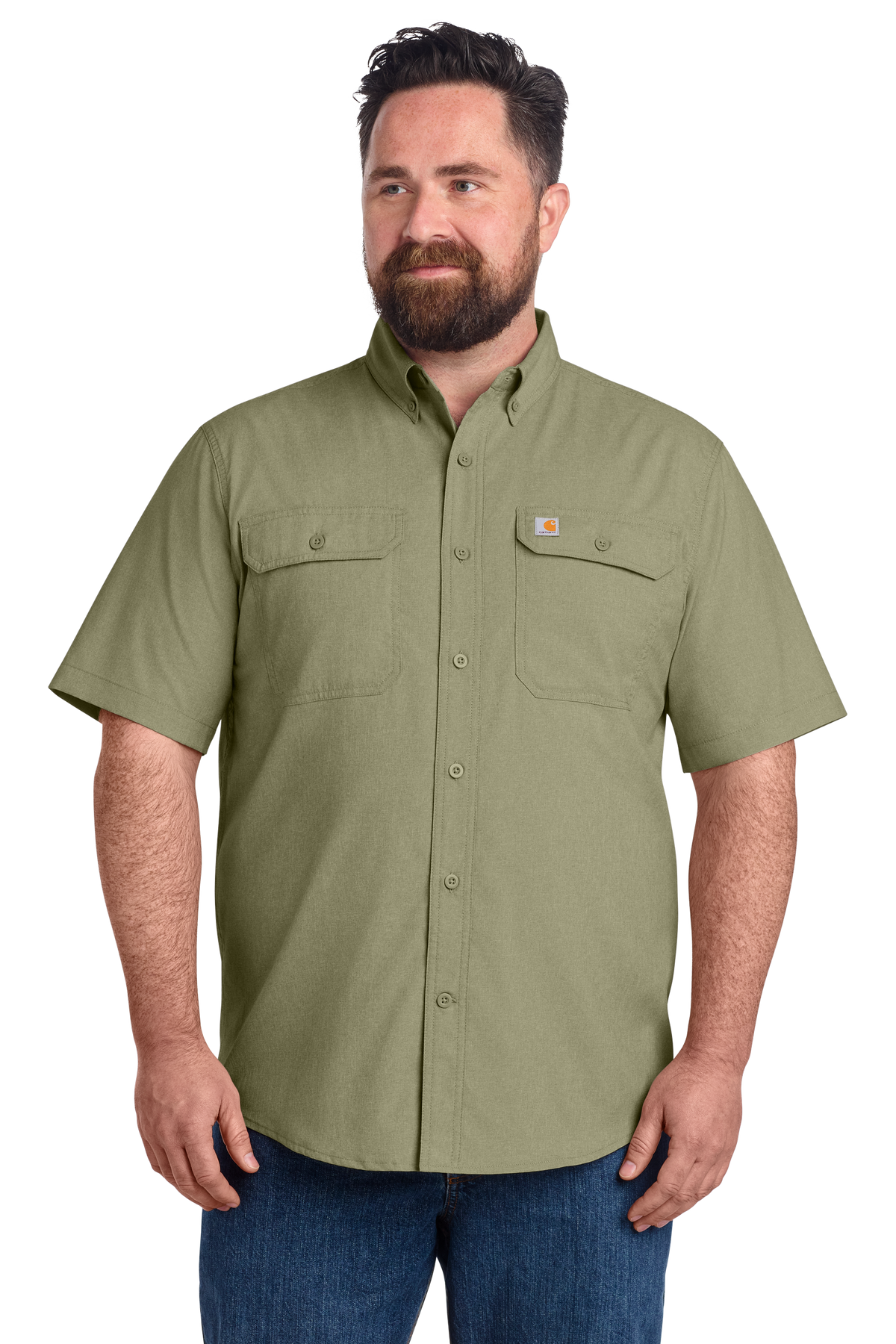 Carhartt Force Solid Short Sleeve Shirt - Wholesale Custom Workwear Blanks