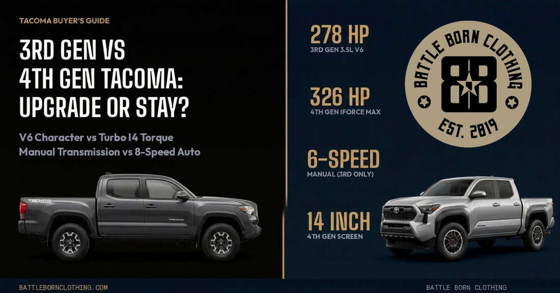 3rd Gen vs 4th Gen Tacoma Comparison | Upgrade Guide - Battle Born