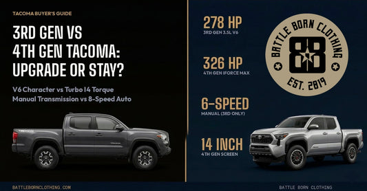 3rd Gen vs 4th Gen Tacoma Comparison | Upgrade Guide - Battle Born