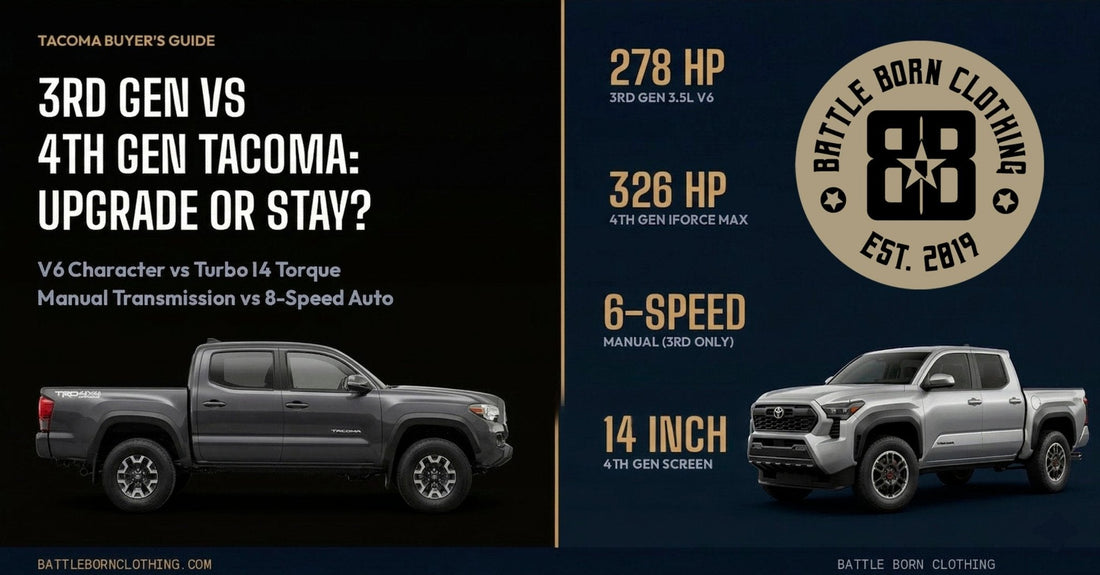 3rd Gen vs 4th Gen Tacoma Comparison | Upgrade Guide - Battle Born