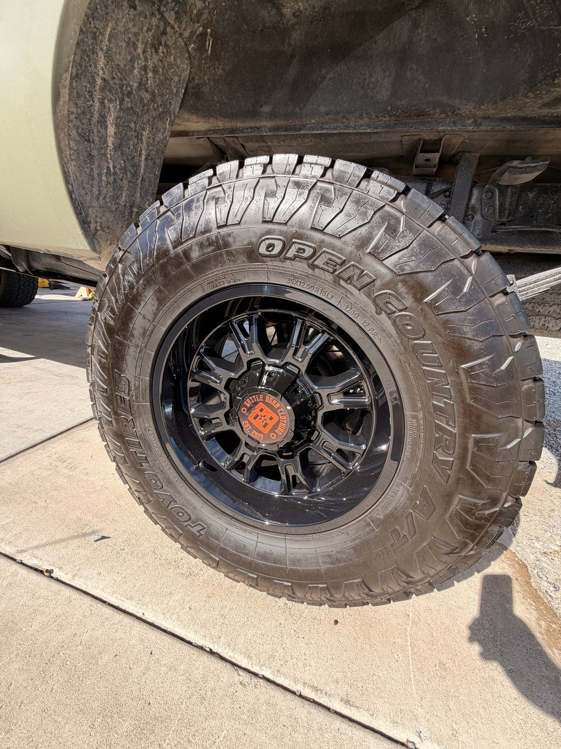 Moto Metal M0810 Legacy on Battle Born Clothing's F250