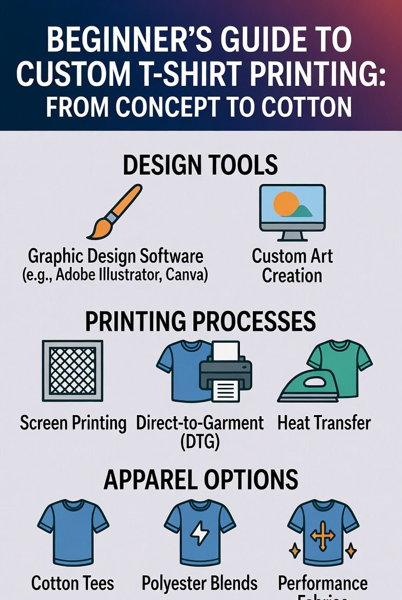 Beginner's Guide to Custom T-Shirt Printing - Shop Battle Born Clothing