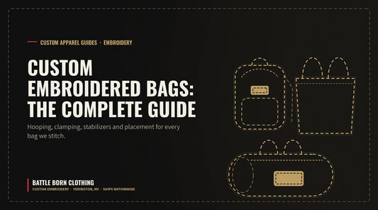 Custom Embroidered Bags: The Complete Guide