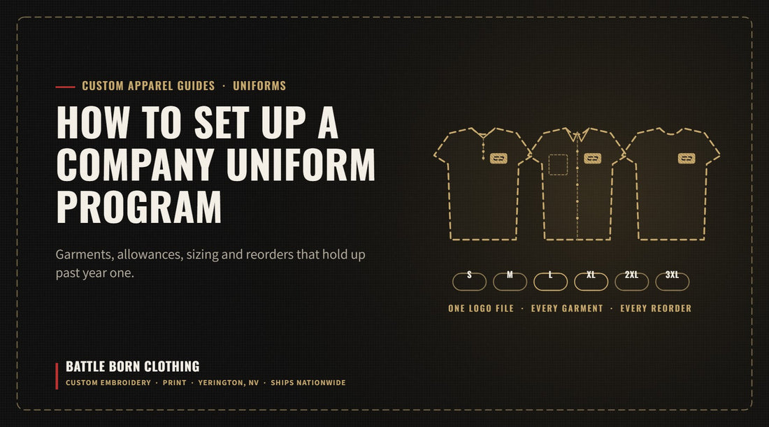 How to Set Up a Company Uniform Program (Brands, Costs & Reorders)
