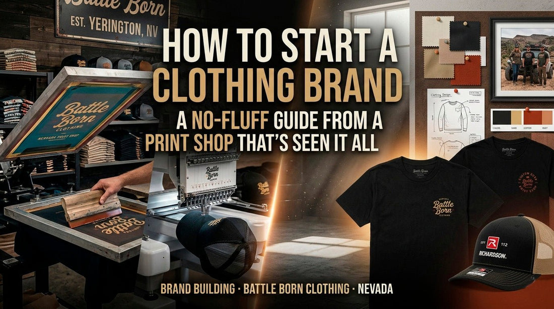 How to Start a Clothing Brand | Battle Born Clothing - Battle Born