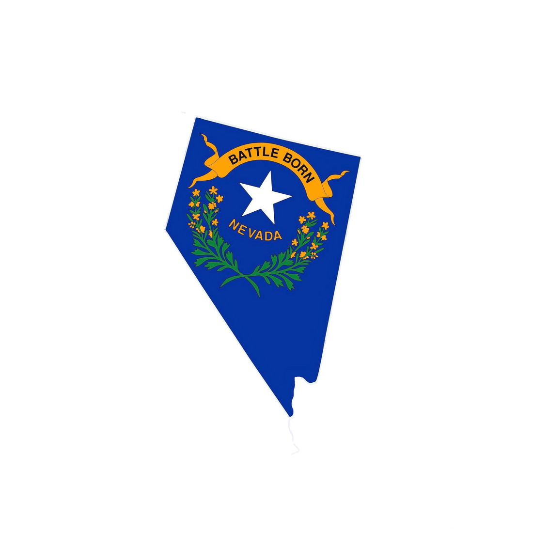 Nevada State Flag Meaning: Why “Battle Born” Is On The Flag - Shop Battle Born Clothing