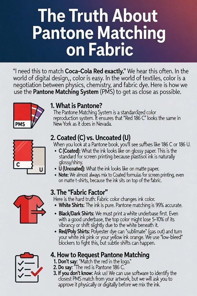 Pantone Matching Guide for Apparel - Shop Battle Born Clothing
