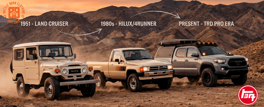 The Definitive Encyclopedia of Toyota 4x4 Off-Road History - Shop Battle Born Clothing