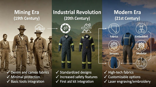 The Evolution of Workwear in Nevada: From Mining Roots to Modern Industrial Gear - Shop Battle Born Clothing