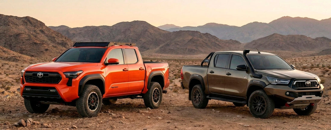 Toyota Tacoma vs. Hilux: The Ultimate Battle & The Chicken Tax - Shop Battle Born Clothing