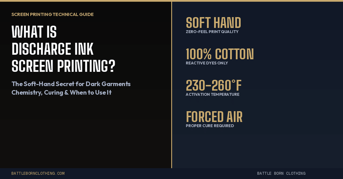 What Is Discharge Ink Screen Printing? - Battle Born