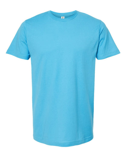 Tultex Unisex Fine Jersey T-Shirt blank in Aqua, style 202