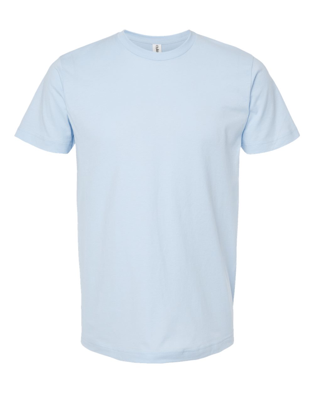 Tultex Unisex Fine Jersey T-Shirt blank in Baby Blue, style 202