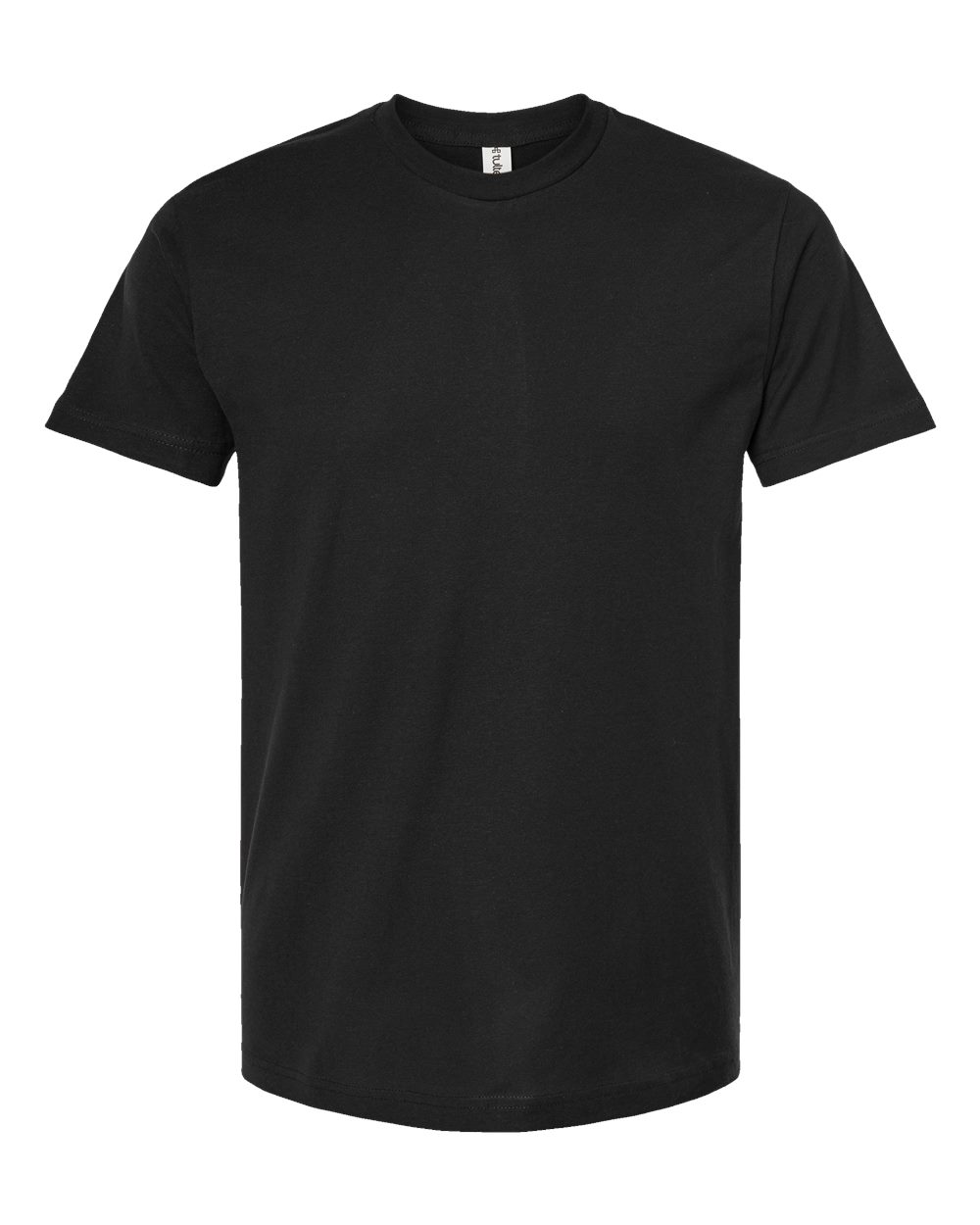 Tultex Unisex Fine Jersey T-Shirt blank in Black, style 202