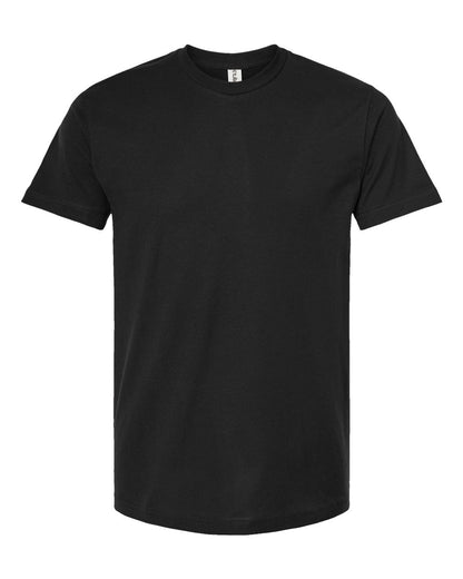 Tultex Unisex Fine Jersey T-Shirt blank in Black, style 202