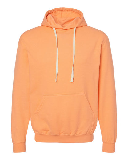 Tultex Unisex Fleece Hooded Sweatshirt blank in Cantaloupe, style 320