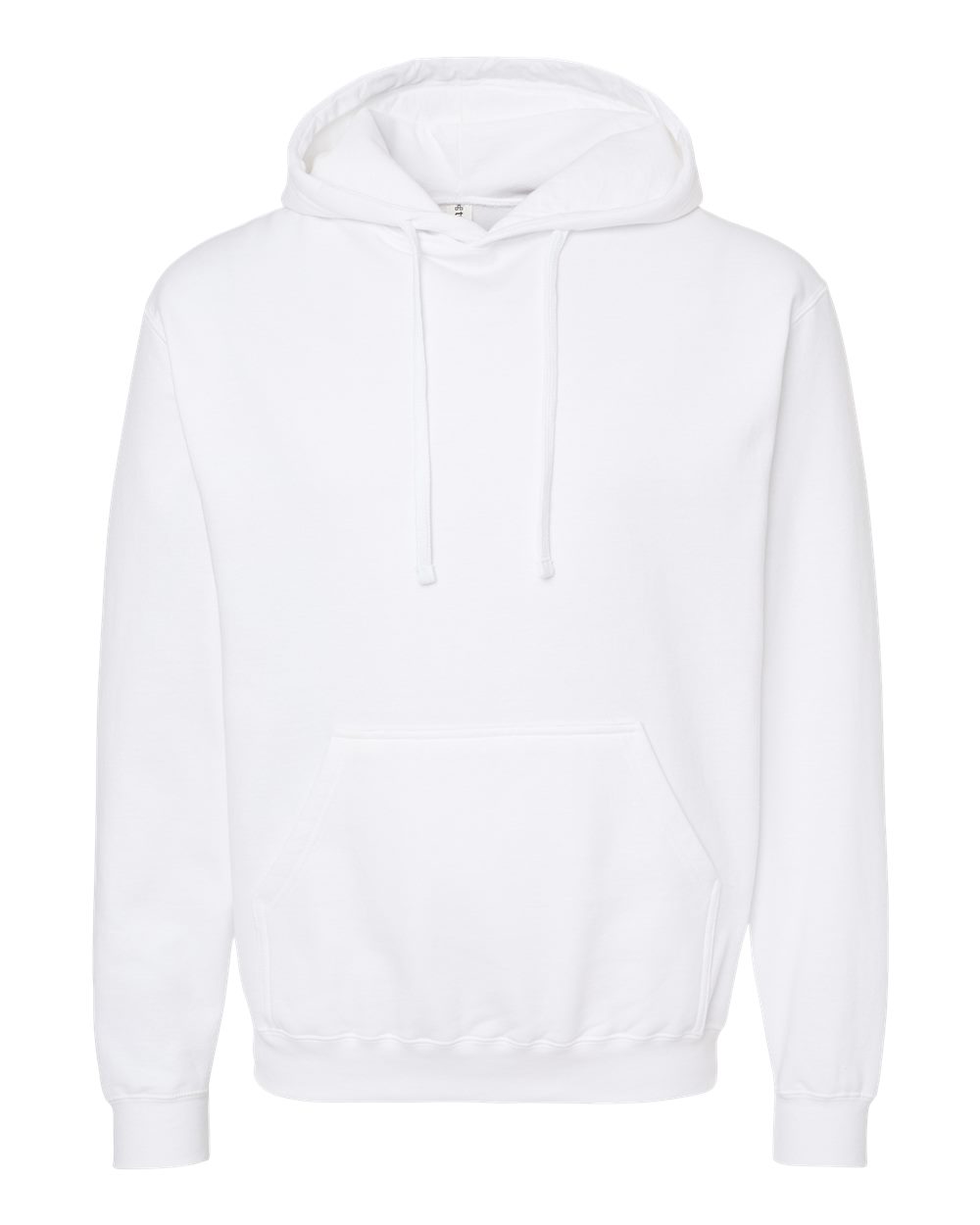 Tultex Unisex Fleece Hooded Sweatshirt blank in White, style 320