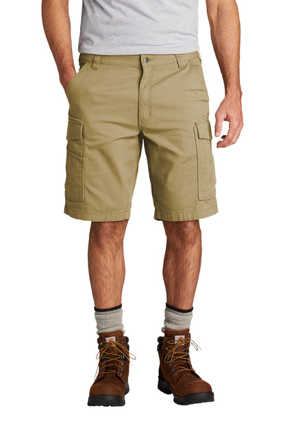 Carhartt® Rugged Flex Rigby Cargo Short in Dark Khaki, style CT103542