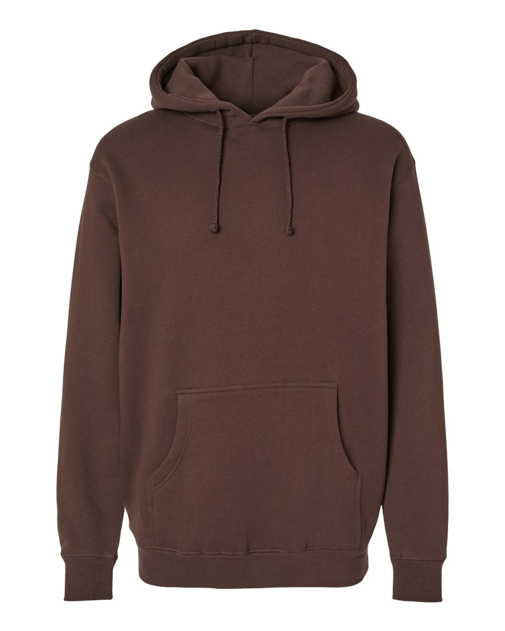 Independent Trading Co. IND4000 Heavyweight Hooded Sweatshirt in Brown