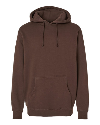 Independent Trading Co. IND4000 Heavyweight Hooded Sweatshirt in Brown