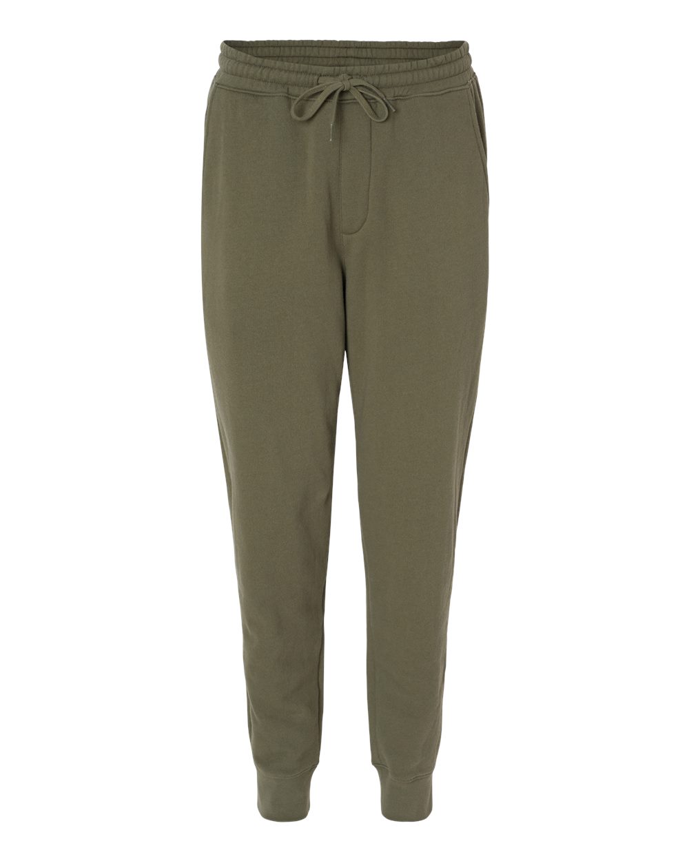 Independent Trading Co. IND20PNT Midweight Fleece Pants in Army