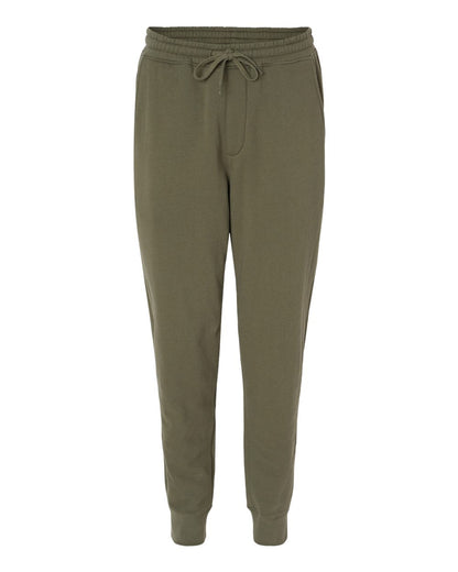 Independent Trading Co. IND20PNT Midweight Fleece Pants in Army