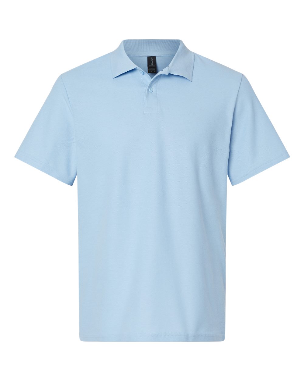 Gildan Unisex Softstyle Pique Polo blank in Light Blue, style 64800