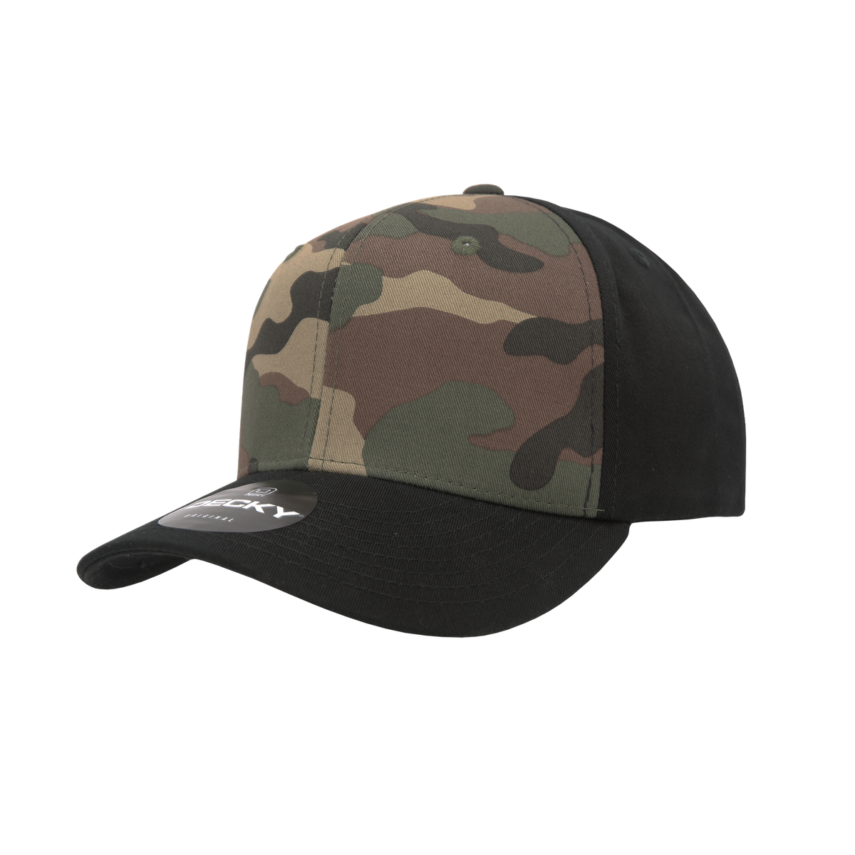 Decky 1048 in Black/Woodland/Black