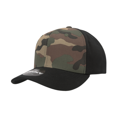 Decky 1048 in Black/Woodland/Black