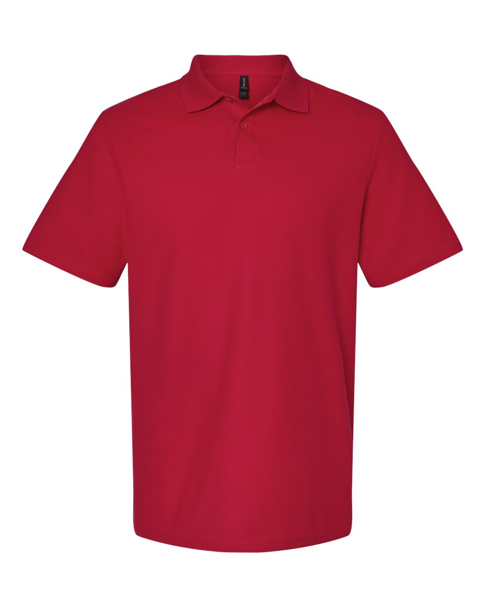 Gildan Unisex Softstyle Pique Polo blank in Cherry Red, style 64800