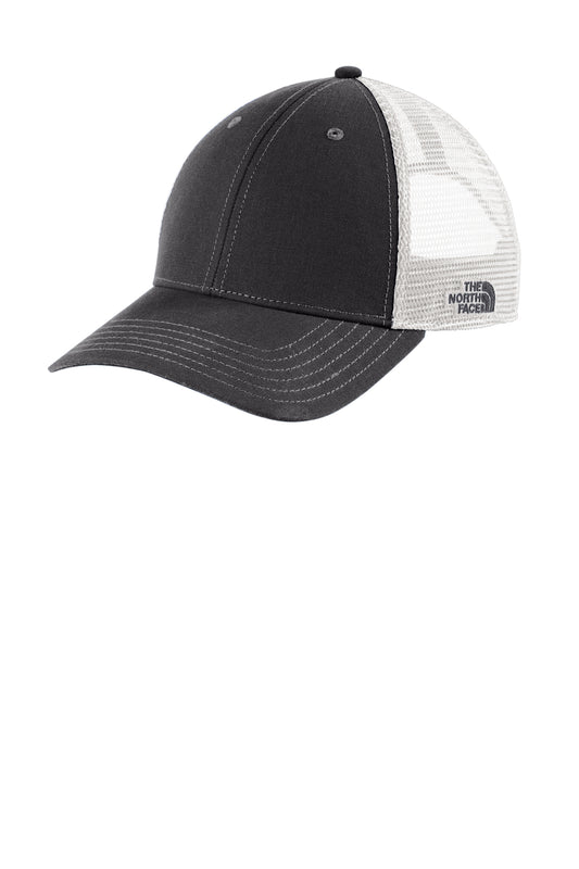The North Face Ultimate Trucker Cap in Asphalt Grey/ TNF White, style NF0A4VUA