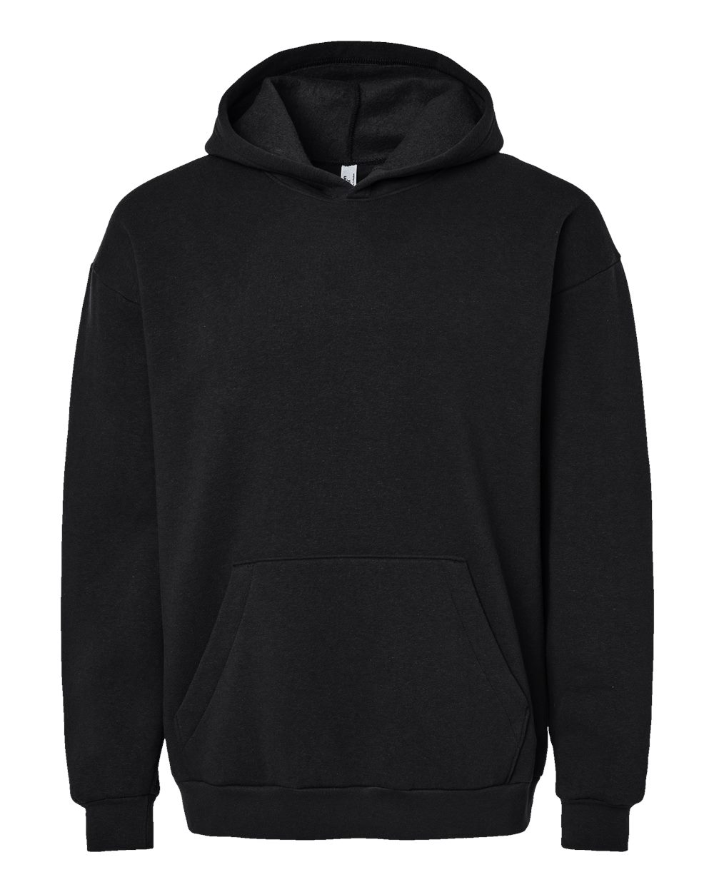 American Apparel Unisex ReFlex Fleece Hoodie Sweatshirt blank in Black, style RF498