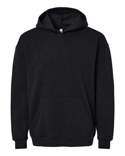 American Apparel Unisex ReFlex Fleece Hoodie Sweatshirt blank in Black, style RF498