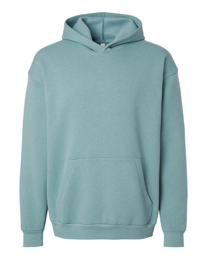 American Apparel Unisex ReFlex Fleece Hoodie Sweatshirt blank in Arctic, style RF498