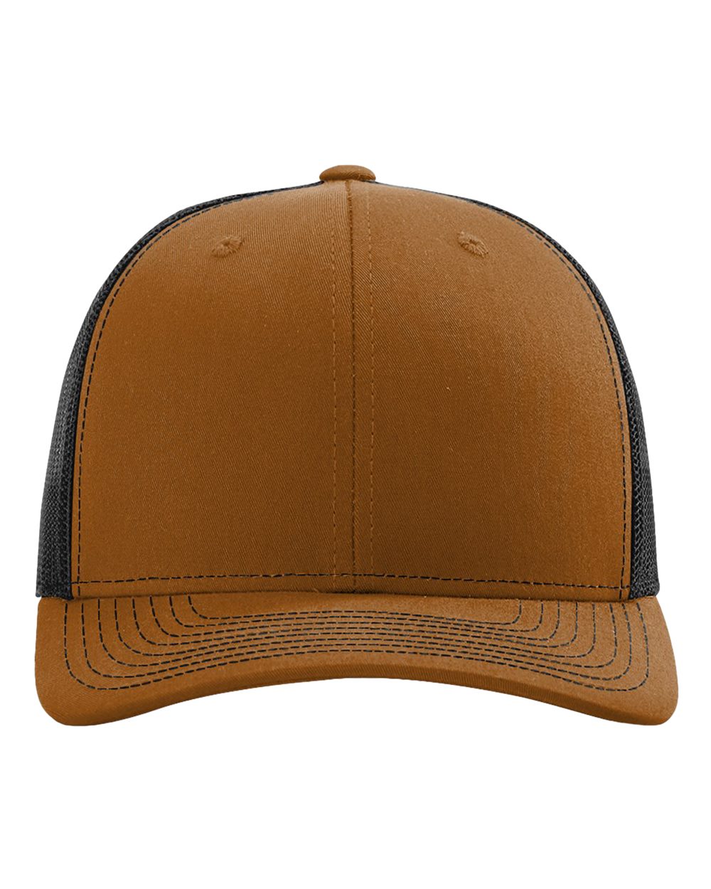 Richardson 112 Snapback Trucker Cap in Carmel/Black
