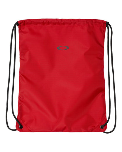 Oakley Team Issue Drawstring Backpack in Team Red, style FOS901632