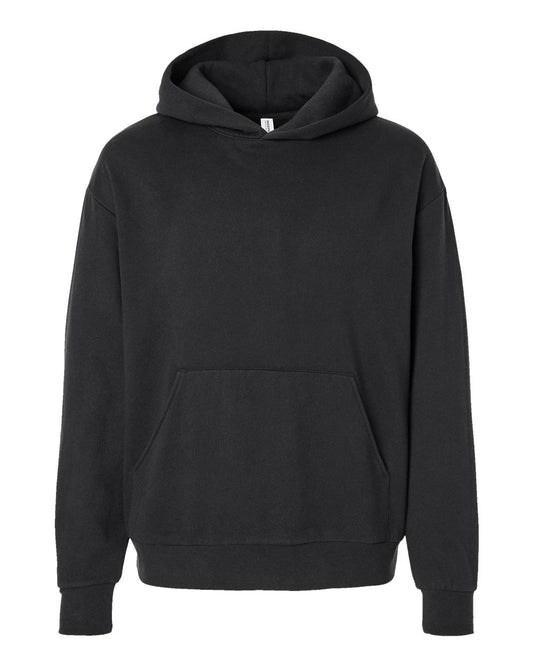 Independent Trading Co. IND280SL Midweight Oversized Hoodie in Black